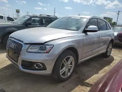 Salvage cars for sale at Chicago Heights, IL auction: 2016 Audi Q5 Premium Plus