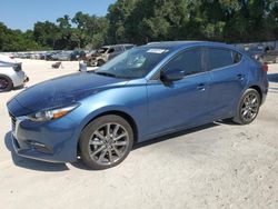 Salvage cars for sale at Ocala, FL auction: 2018 Mazda 3 Touring