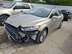 Ford Fusion Titanium salvage cars for sale: 2015 Ford Fusion Titanium