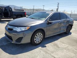 Salvage cars for sale at Sun Valley, CA auction: 2012 Toyota Camry Base