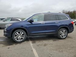 Salvage cars for sale at Brookhaven, NY auction: 2016 Honda Pilot Touring