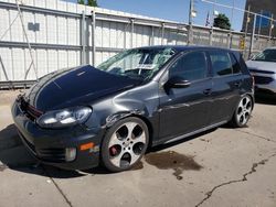 Volkswagen salvage cars for sale: 2010 Volkswagen GTI