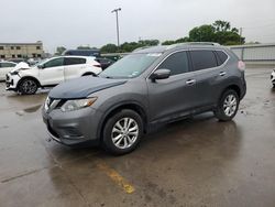 Salvage cars for sale at Wilmer, TX auction: 2015 Nissan Rogue S