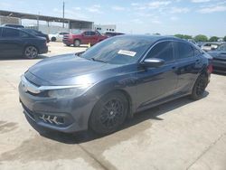 Salvage cars for sale at Grand Prairie, TX auction: 2017 Honda Civic LX