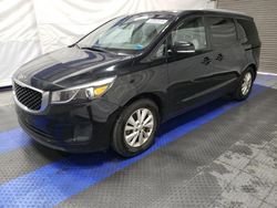 Salvage cars for sale from Copart Dunn, NC: 2016 KIA Sedona LX