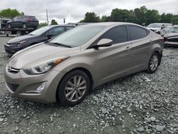 Salvage cars for sale from Copart Mebane, NC: 2014 Hyundai Elantra SE