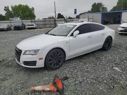 Salvage cars for sale from Copart Mebane, NC: 2013 Audi A7 Premium Plus