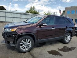 Salvage cars for sale at Littleton, CO auction: 2011 KIA Sorento EX