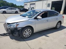 Salvage cars for sale at Gaston, SC auction: 2018 Nissan Sentra S