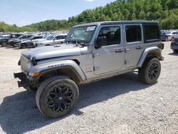 Jeep Wrangler salvage cars for sale: 2019 Jeep Wrangler Unlimited Sahara