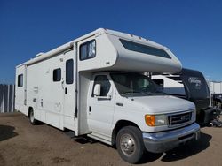 Salvage trucks for sale at Brighton, CO auction: 2005 Itasca 2005 Ford Econoline E450 Super Duty Cutaway Van
