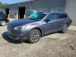 Salvage cars for sale from Copart West Mifflin, PA: 2016 Subaru Outback 2.5I Limited