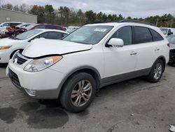 Salvage cars for sale from Copart Exeter, RI: 2012 Hyundai Veracruz GLS