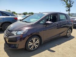 Salvage cars for sale from Copart San Martin, CA: 2015 Honda FIT EX