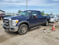Salvage cars for sale at Pekin, IL auction: 2012 Ford F250 Super Duty