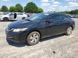 Salvage cars for sale at Mocksville, NC auction: 2013 Honda Civic LX