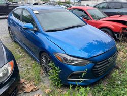 Salvage cars for sale from Copart Lebanon, TN: 2018 Hyundai Elantra Sport