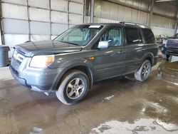 Salvage cars for sale from Copart Des Moines, IA: 2008 Honda Pilot EXL