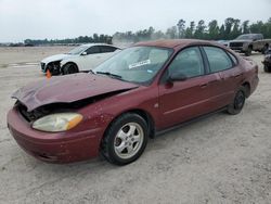 Salvage cars for sale at Houston, TX auction: 2004 Ford Taurus SES