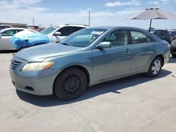 Salvage cars for sale at Grand Prairie, TX auction: 2008 Toyota Camry CE