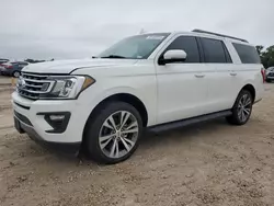 Salvage cars for sale from Copart Houston, TX: 2020 Ford Expedition Max XLT