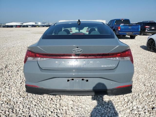 2022 Hyundai Elantra Blue