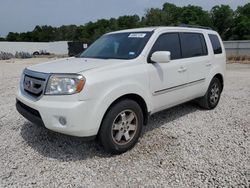 Salvage cars for sale from Copart New Braunfels, TX: 2011 Honda Pilot Touring