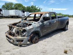 Salvage trucks for sale at Riverview, FL auction: 2021 Dodge 3500 Laramie