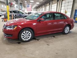 Salvage cars for sale at Blaine, MN auction: 2015 Volkswagen Passat S