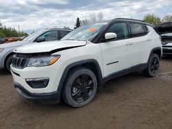 Salvage cars for sale from Copart Bowmanville, ON: 2019 Jeep Compass Latitude