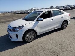 Salvage cars for sale from Copart Martinez, CA: 2020 KIA Rio LX