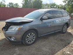 Salvage cars for sale from Copart Baltimore, MD: 2016 Nissan Pathfinder S