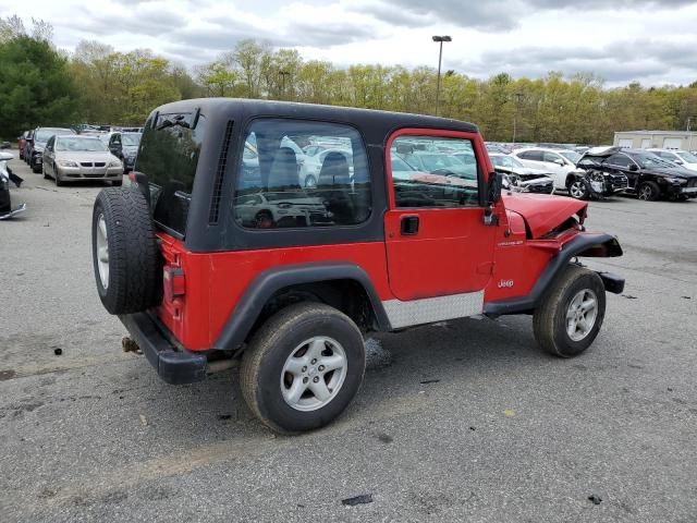 2002 Jeep Wrangler / TJ SE