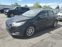 Salvage Cars with No Bids Yet For Sale at auction: 2015 Ford Focus SE