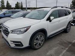 Salvage cars for sale at Rancho Cucamonga, CA auction: 2019 Subaru Ascent Limited