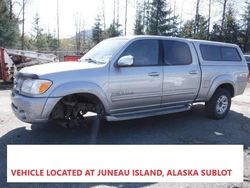 Salvage cars for sale from Copart Anchorage, AK: 2005 Toyota Tundra Double Cab SR5