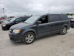 Salvage cars for sale at Indianapolis, IN auction: 2011 Dodge Grand Caravan Crew