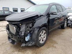 Salvage cars for sale at Pekin, IL auction: 2016 Chevrolet Traverse LT