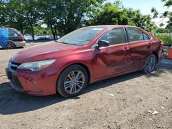 Toyota Camry le salvage cars for sale: 2015 Toyota Camry LE