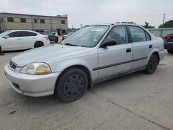 Salvage cars for sale from Copart Wilmer, TX: 1998 Honda Civic LX