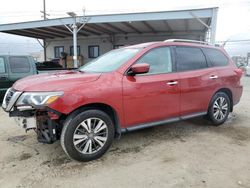 Salvage cars for sale at Los Angeles, CA auction: 2017 Nissan Pathfinder S