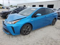 Salvage cars for sale at Jacksonville, FL auction: 2019 Toyota Prius