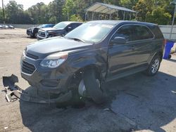 Chevrolet salvage cars for sale: 2017 Chevrolet Equinox LS