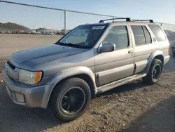 Salvage cars for sale at North Las Vegas, NV auction: 2001 Infiniti QX4