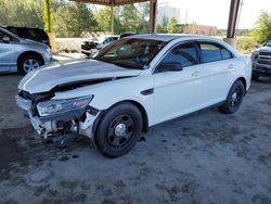 Ford salvage cars for sale: 2017 Ford Taurus Police Interceptor