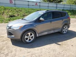 Salvage cars for sale at Davison, MI auction: 2014 Ford Escape SE