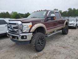 Salvage cars for sale from Copart Madisonville, TN: 2011 Ford F250 Super Duty
