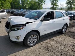 Salvage cars for sale at Marlboro, NY auction: 2021 Chevrolet Equinox LS