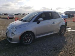 Salvage cars for sale from Copart San Diego, CA: 2012 Fiat 500 Sport