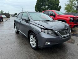 Salvage cars for sale at Conway, AR auction: 2012 Lexus RX 450